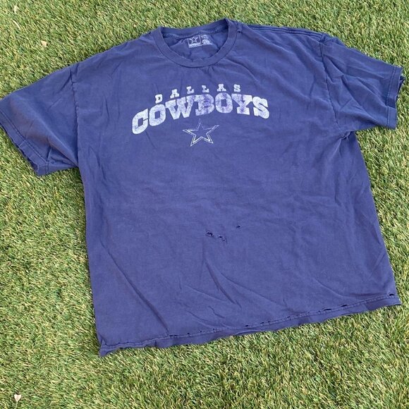 NFL Men's Navy and Blue T-shirt - Picture 1 of 6